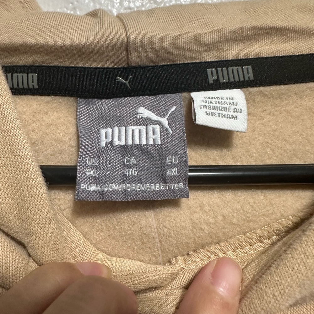 Puma Tan Hoodie for Men new with tags - Picture 11 of 13